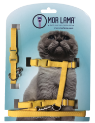 Kedi Göğüs Tasması Sarı