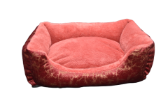 İç Mekan Yatak Saray Serisi Peluş Pembe Size4