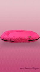 Dış Mekan Oval Yatak M Boy Pembe
