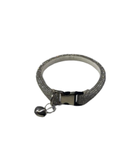 Mor Lama Diamond Silver Boyun Tasması S