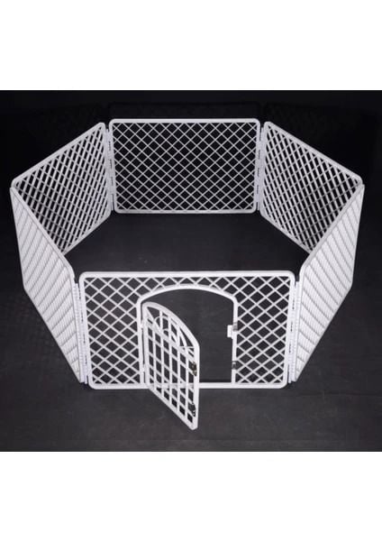 Plastik Bahçe Çiti 6 Panel