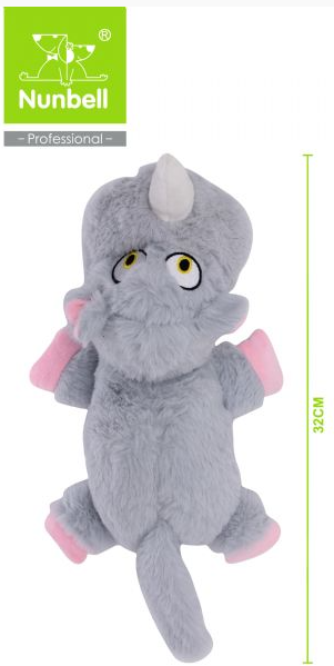 Nunbell Sesli Peluş Su Aygırı 32cm