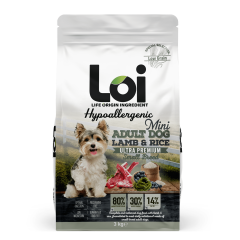 Loi Adult Mibi Lamb Rice Köpek Maması 3kg