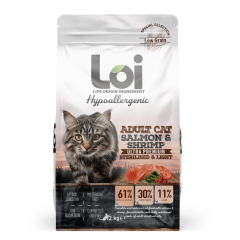 Loi Steril Kedi Maması Somon Karides 2kg